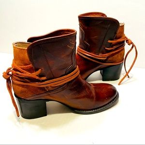 FREEBIRD By Steven Casey Booties Rare Size 9